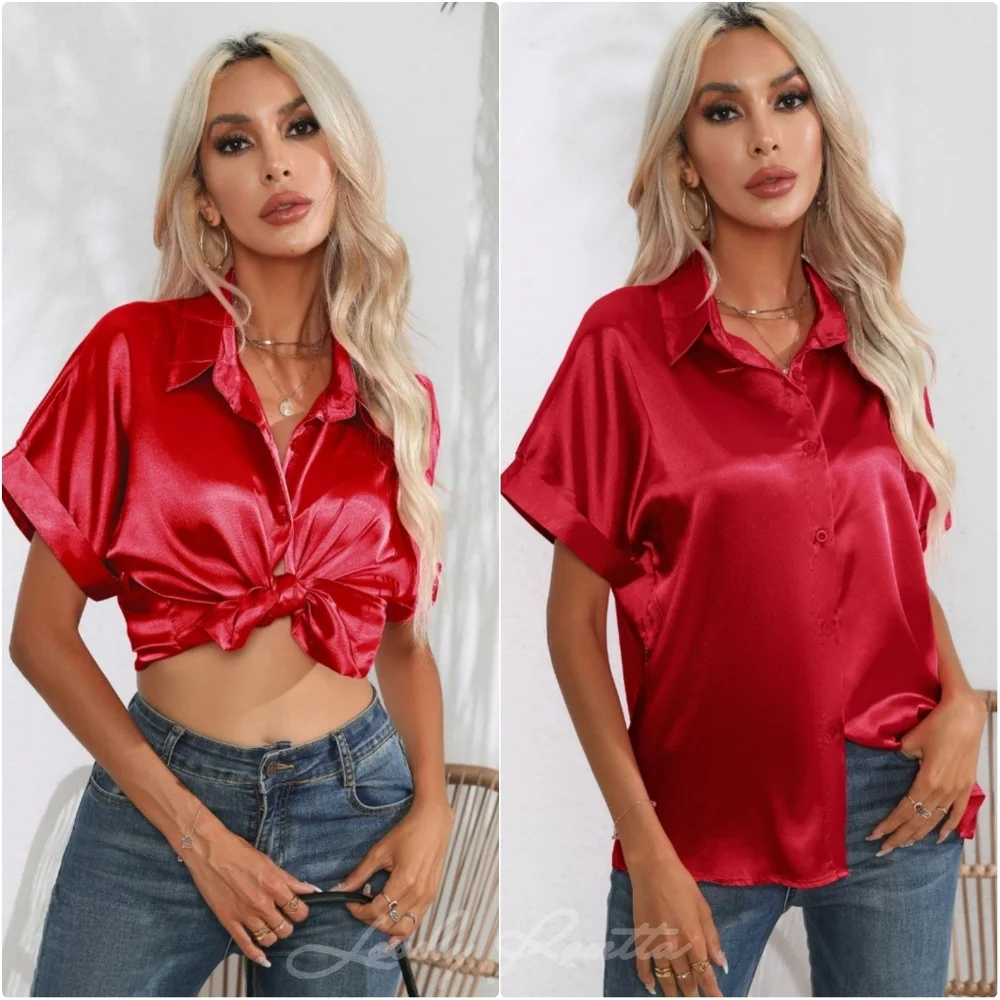 Classic Collared Neck Short Sleeve Shirt